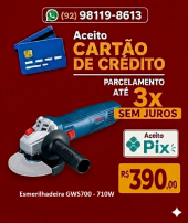 Bosch Esmerilhadeira GWS700, 710W - NOVA