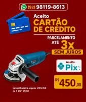 Bosch Esmerilhadeira angular GWS850 850W - NOVA