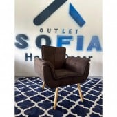 Poltrona Opala Confort para Salão, Recepção e Amamentação Decorativa — foto 3