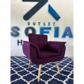 Poltrona Opala Confort para Salão, Recepção e Amamentação Decorativa — foto 10