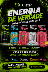 Energeticos da marca monster -10un