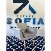 Poltrona Opala Confort para Salão, Recepção e Amamentação Decorativa — foto 13