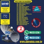 Antena parabólica vivensis instalada em sua residência. — foto 3