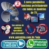 Antena parabólica vivensis instalada em sua residência. — foto 4