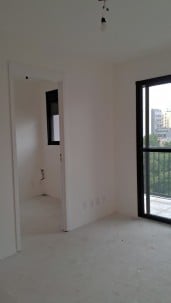 Apto 2 Dormitórios 35m2 na Santa Cecília com Varanda e Condominio Completo