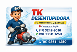 Desentupidora em Campinas - Desentupimento de Encanamento (19) 98611-1250
