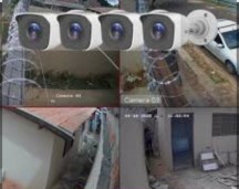 Câmeras interfonia concertina espigoes instalação e manutenção