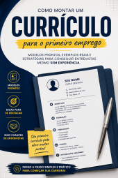 E-book de dicas para montar seu currículo para o primeiro emprego