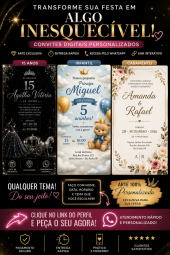 Convites digitais! 48998630301