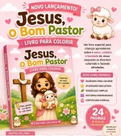 PDF Ebook para colorir: Jesus o Bom pastor