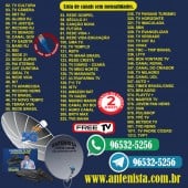 Antena parabólica vivensis instalada em sua residência. — foto 2
